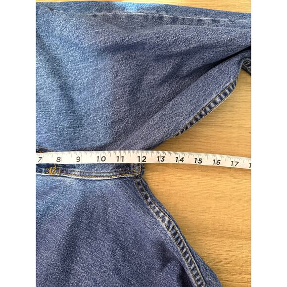 Vintage Faded Glory High Rise Mom Jeans Blue Denim Made in USA Size 14T - Picture 4 of 6